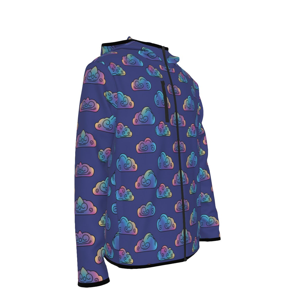Men's Stylish Hoodie with Thumb Hole Design - view 4
