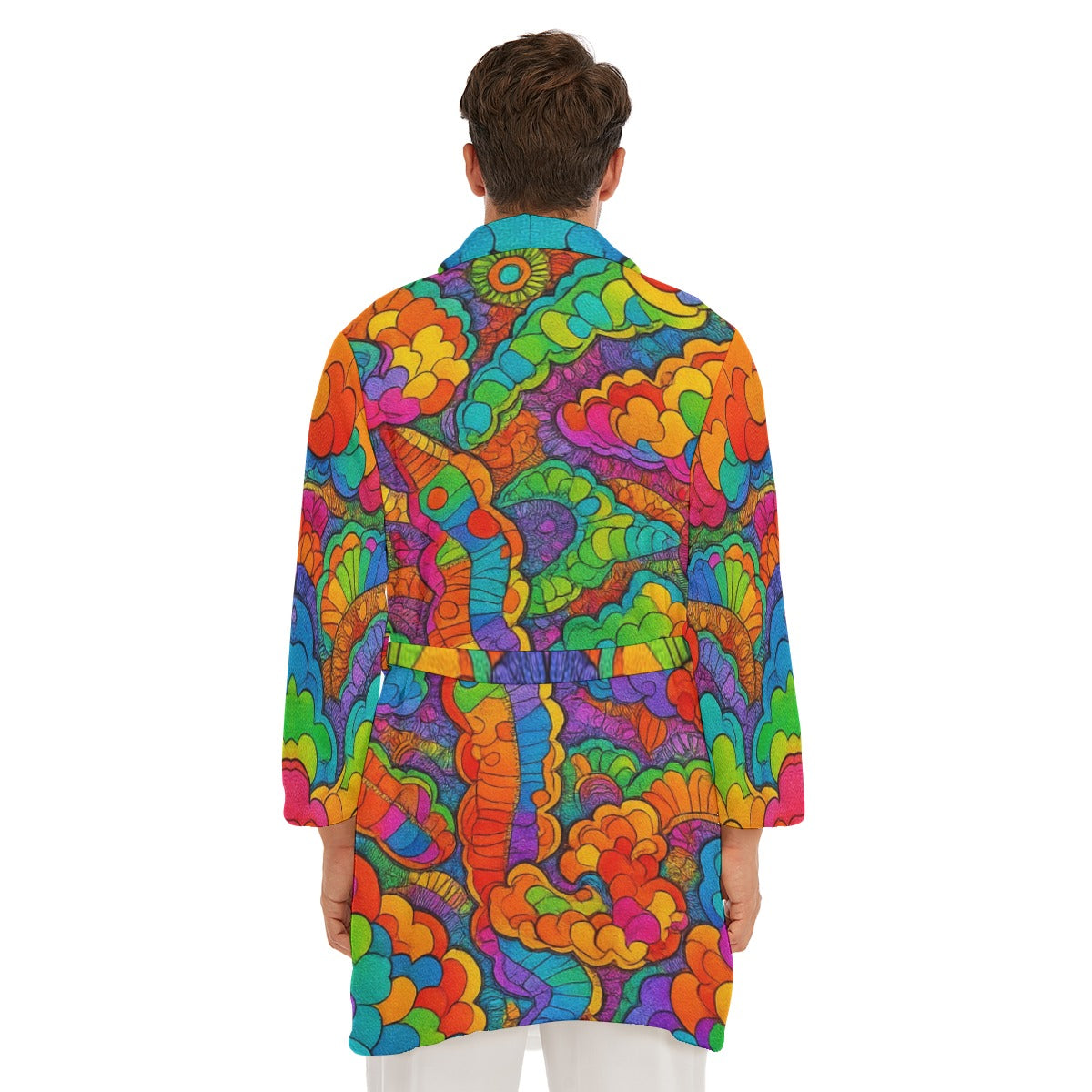 Men's Borg Fleece Robe