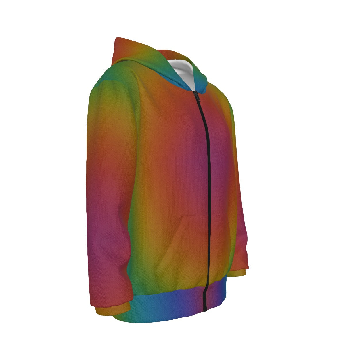 Unisex Kid's Heavy Fleece Zip Up Hoodie