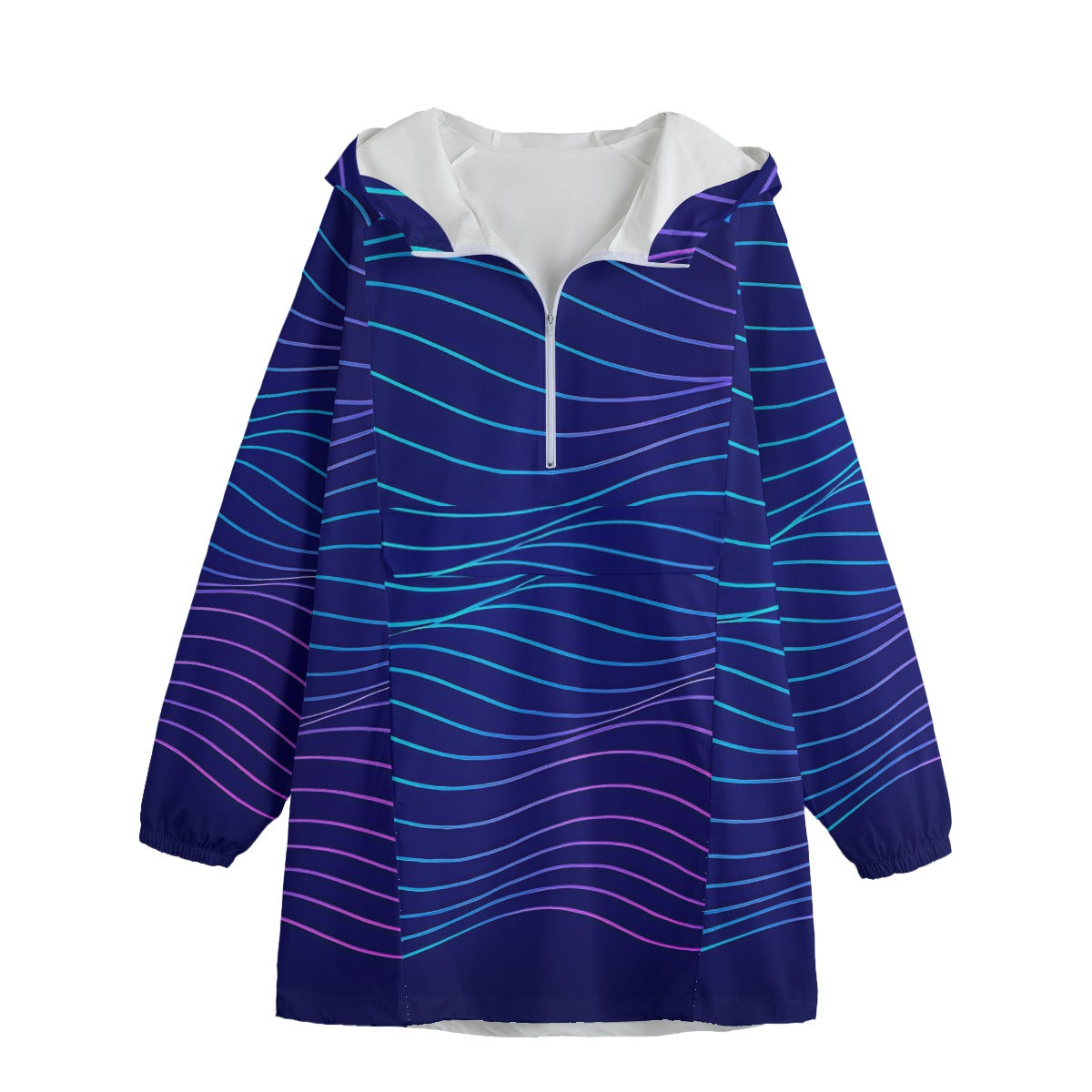 Unisex Windbreaker Long Jacket