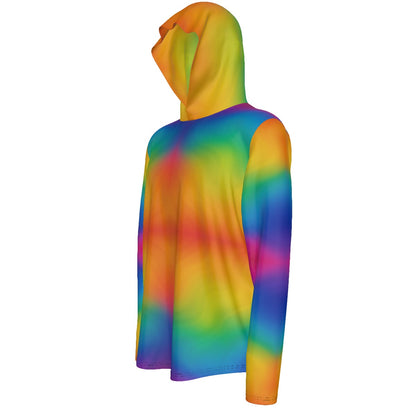 Men's Sunscreen Sports Hoodie With Thumb Holes