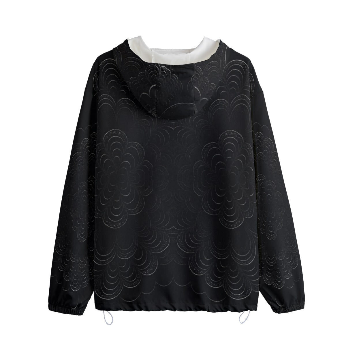 Unisex Pullover Jacket With Zipper Closure