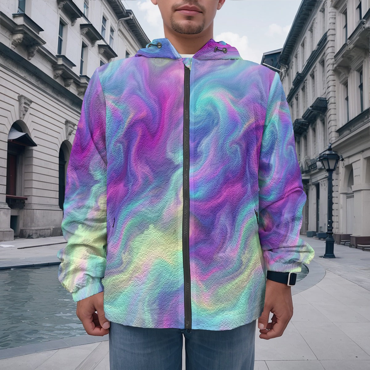 Men's Casual Zipper Jacket