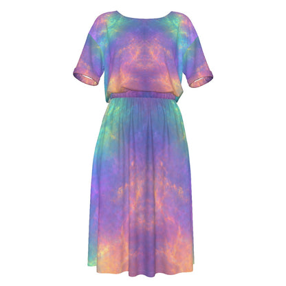 Women's Elastic Waist Dress
