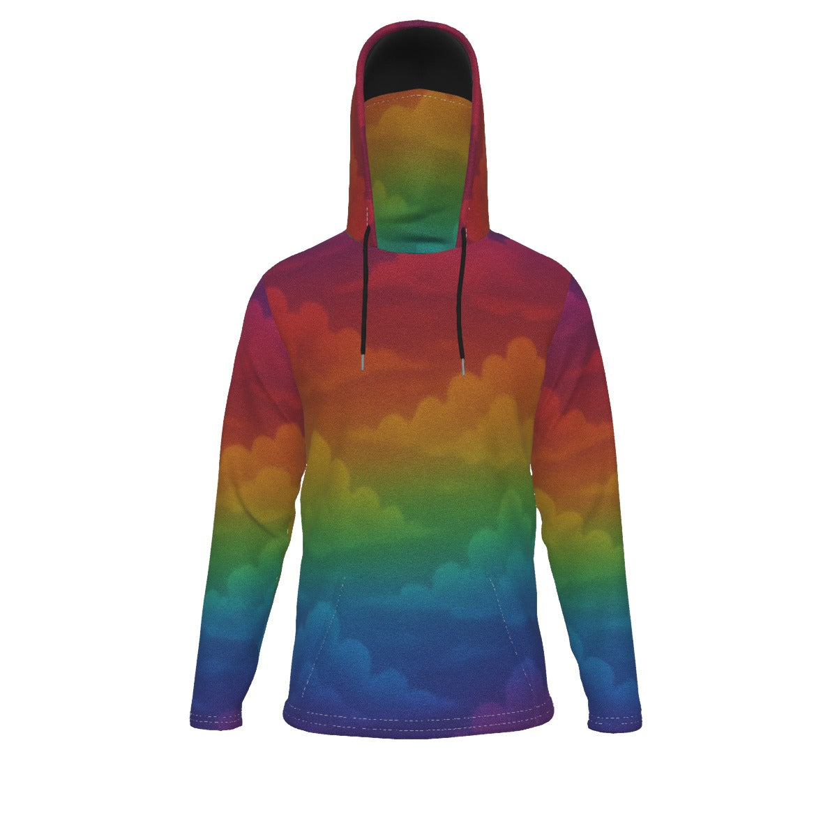 Men's Pullover Hoodie With Mask - view 1