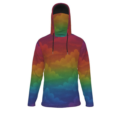 Men's Pullover Hoodie With Mask - view 1