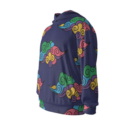 Men's Drop Shoulder Patch Pocket Hoodie