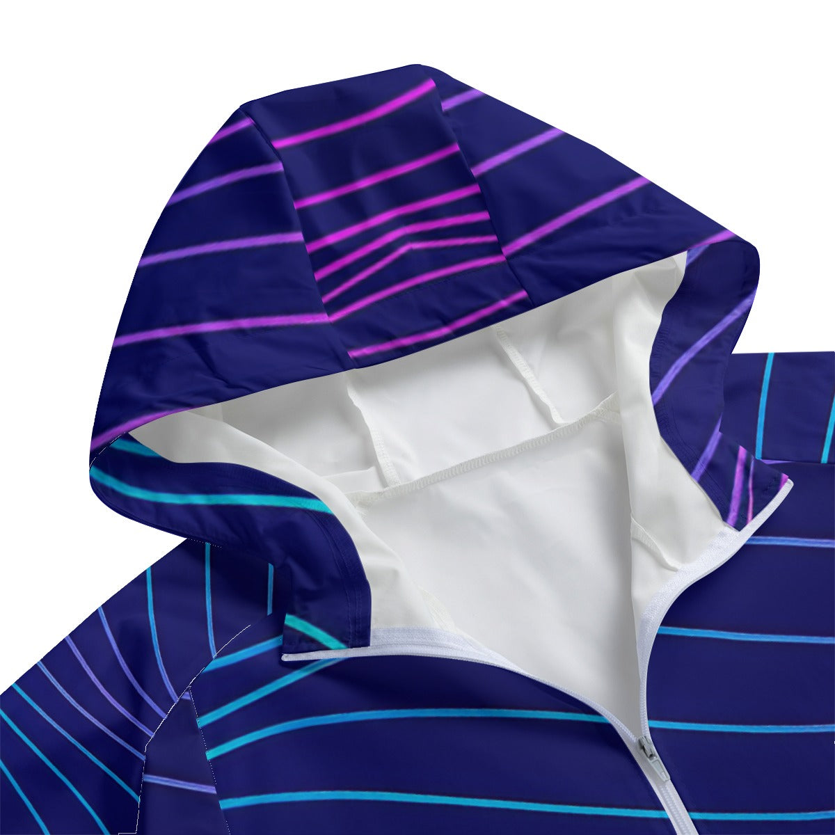 Unisex Windbreaker Long Jacket