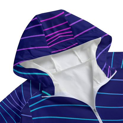 Unisex Windbreaker Long Jacket