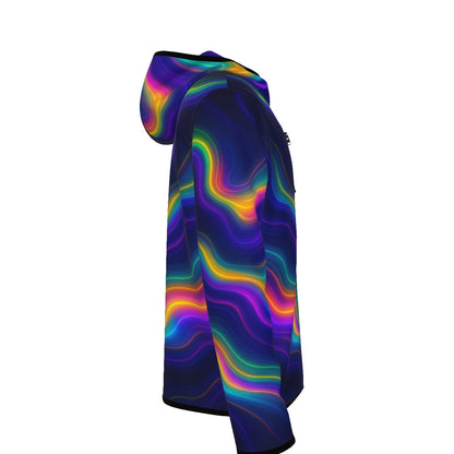 Men's Stylish Hoodie with Thumb Hole Design - view 3
