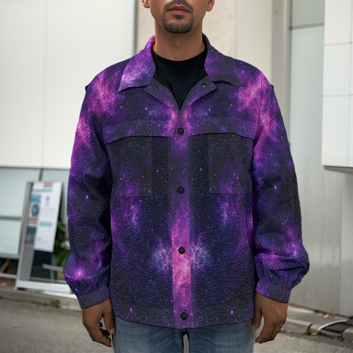 Men’s Casual Lapel Jacket - view 1
