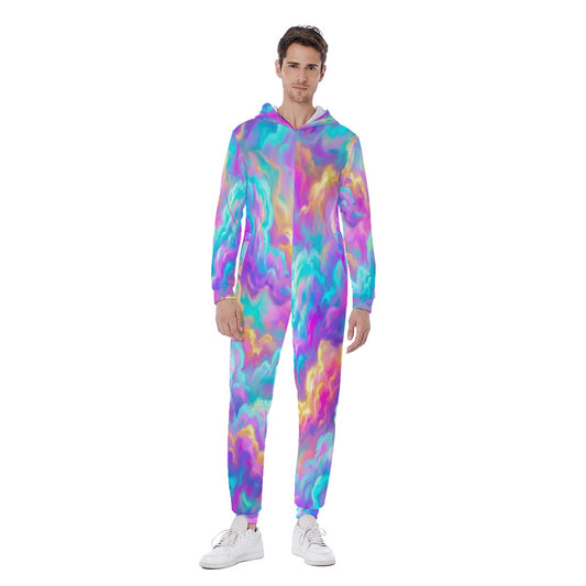 Men's Hooded Jumpsuit