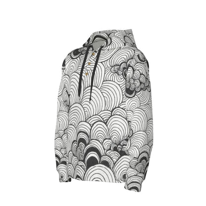 Men's Half Button Hoodie