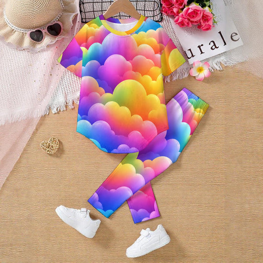Kids' Casual Top and Pants Set