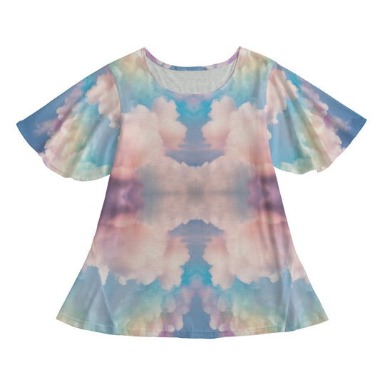 Women's Round Neck T-shirt With Short Sleeve