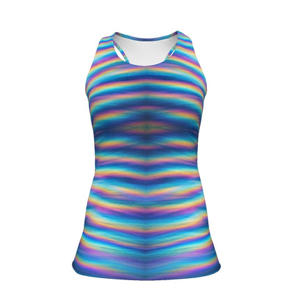 Women's Racer Vest | 190GSM Cotton