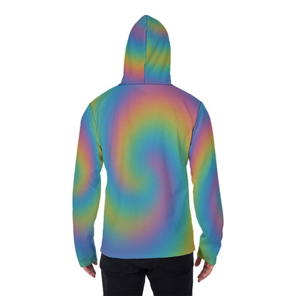 Men's Heavy Fleece Hoodie With Mask