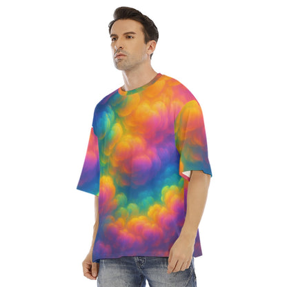 Men's Drop Shoulder T-shirt With Short Sleeve