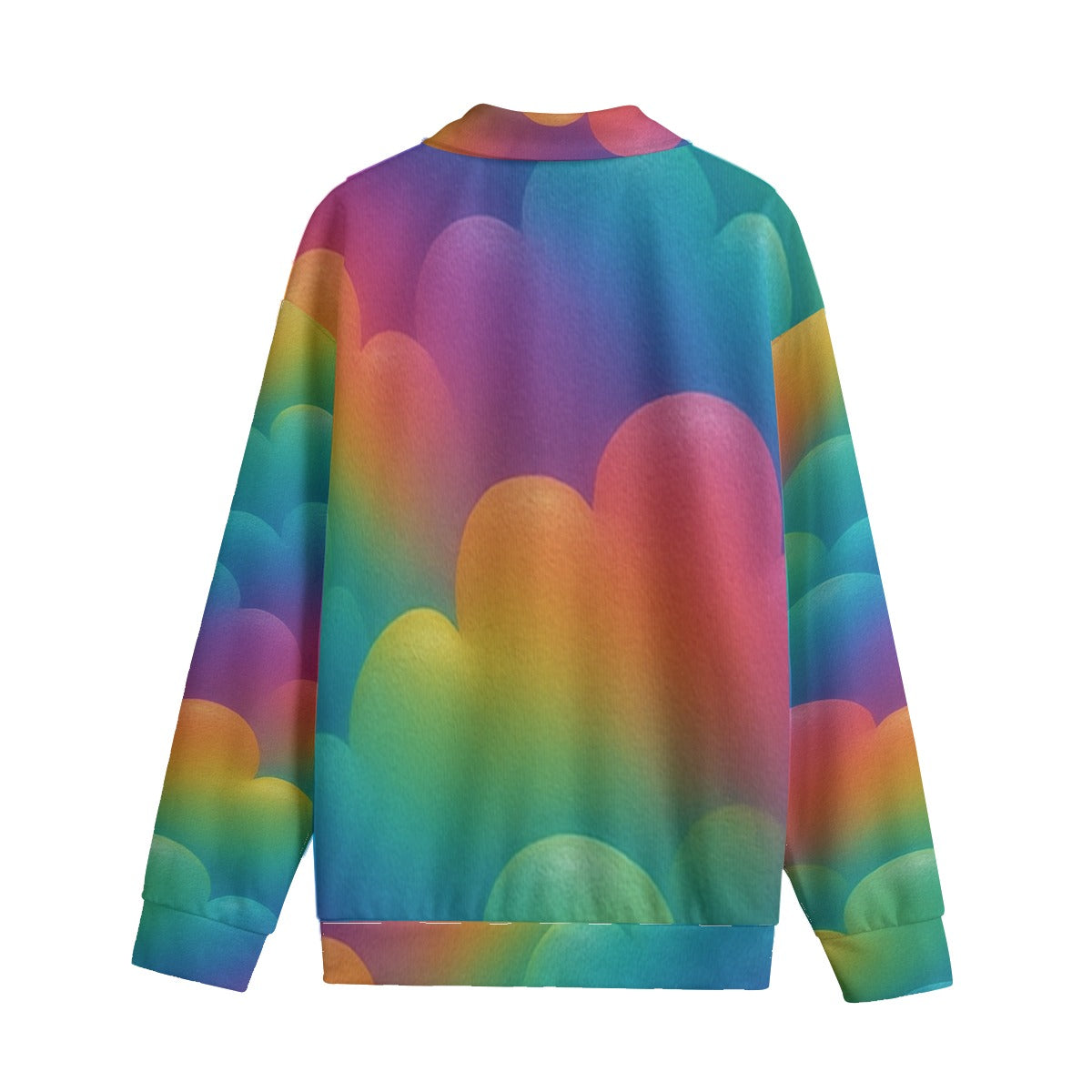 Unisex Lapel Collar Sweater