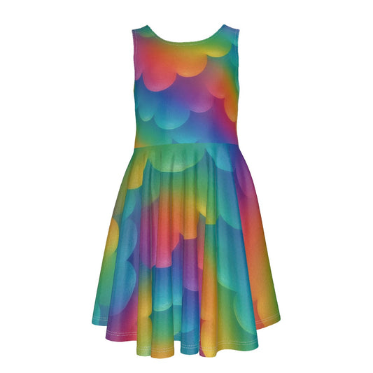 Unisex Kid's Sleeveless Vest Dress