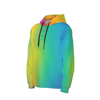Men's Half Button Hoodie