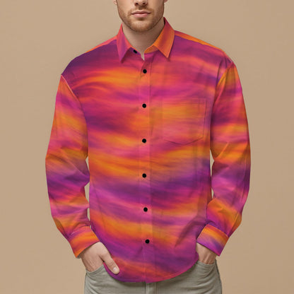 Men's Slim Fit Long Sleeve Shirt