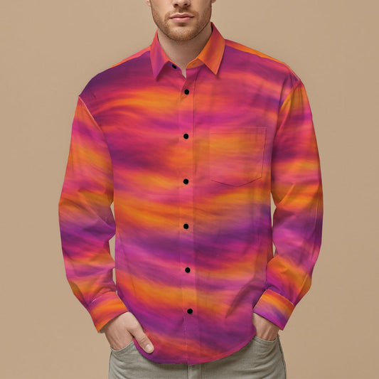 Men's Slim Fit Long Sleeve Shirt