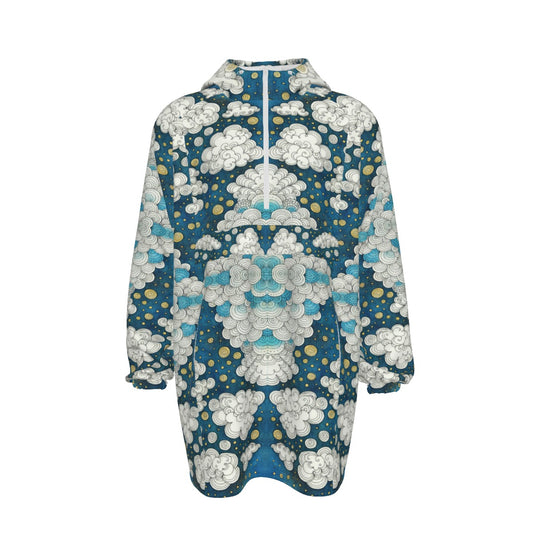 Unisex Windbreaker Long Jacket