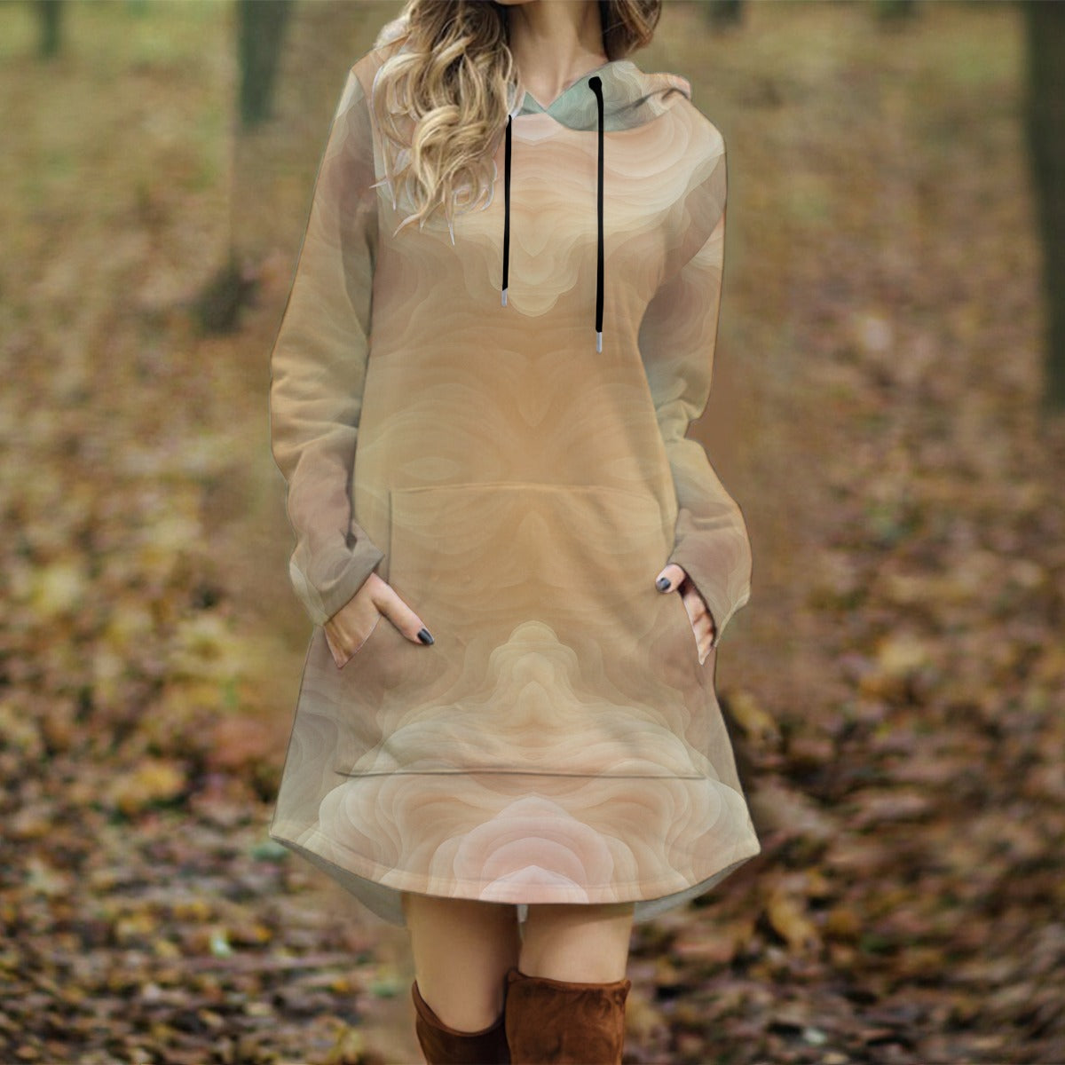 Women's Longline Hoodie Dress