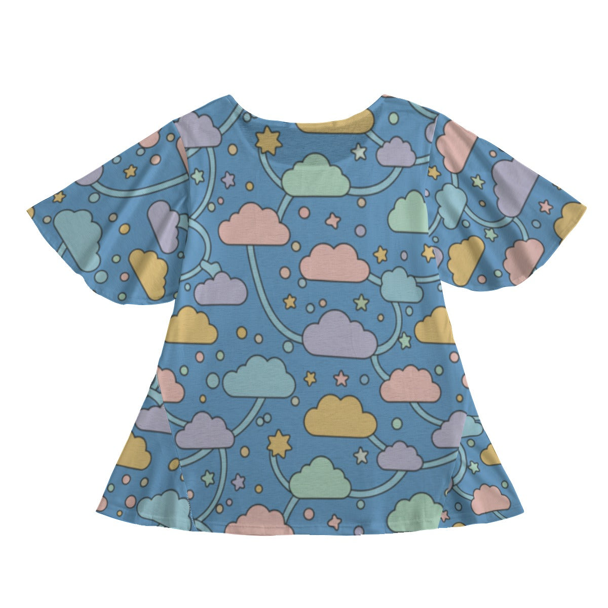 Women's Round Neck T-shirt With Short Sleeve