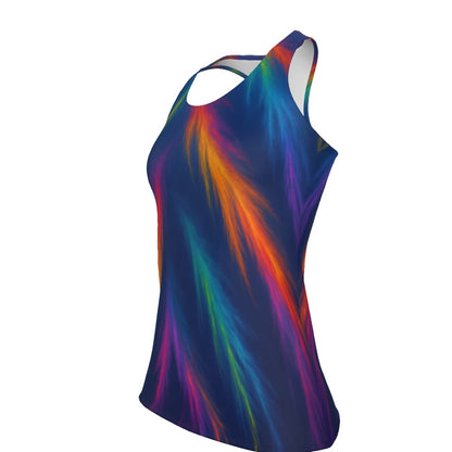 Women's Racer Vest | 190GSM Cotton