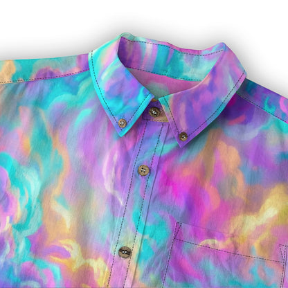 Men's Casual Lapel Long Sleeve Shirt|125GSM Cotton