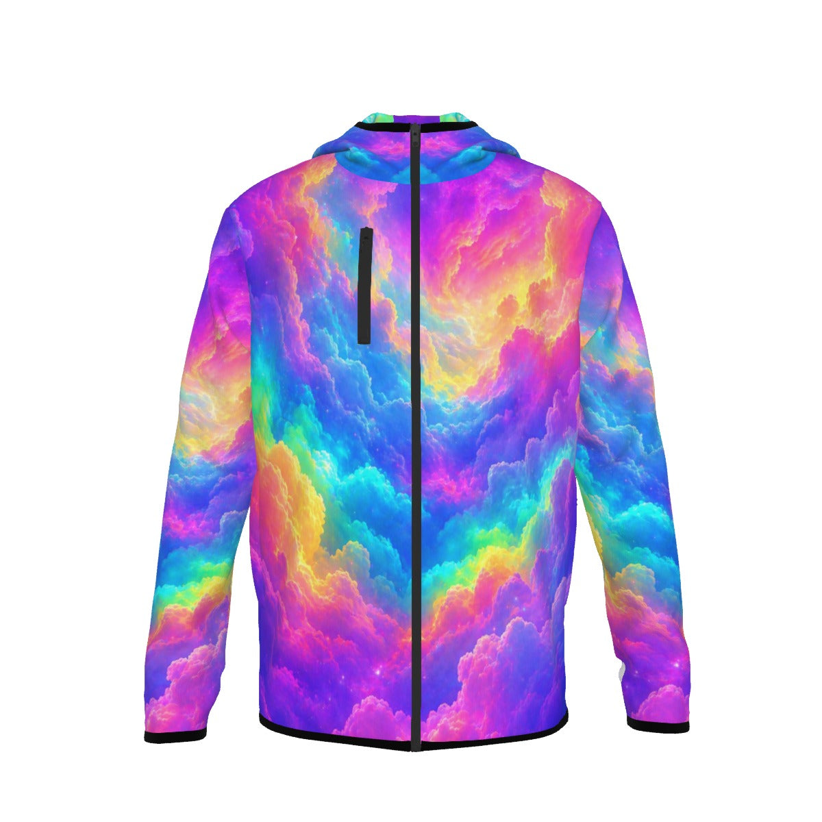 Men's Stylish Hoodie with Thumb Hole Design - view 1