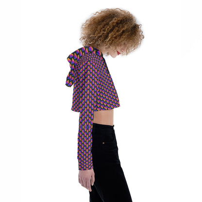 Women's Crop Top Hoodie