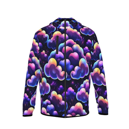 Men's Stylish Hoodie with Thumb Hole Design - view 1