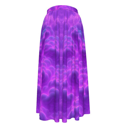 Women's Maxi Chiffon Skirts With Lining