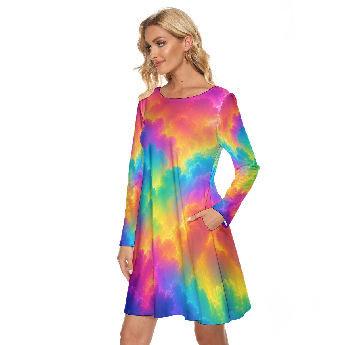 Women's Crew Neck Dress