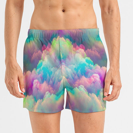 Men's Short Boxer Briefs|115GSM Cotton poplin