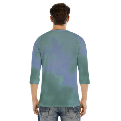 Men's Bracelet Sleeve T-shirt With Button Closure - view 4