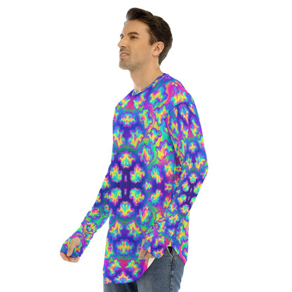 Men's Fingerless Long Sleeve T-shirt