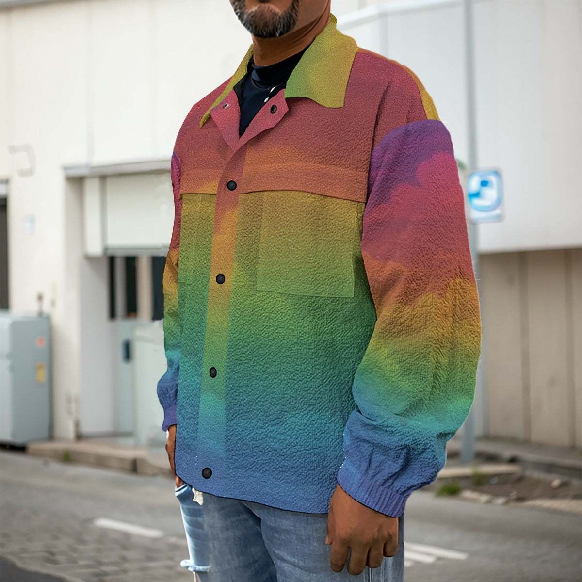 Men's Casual Lapel Jacket