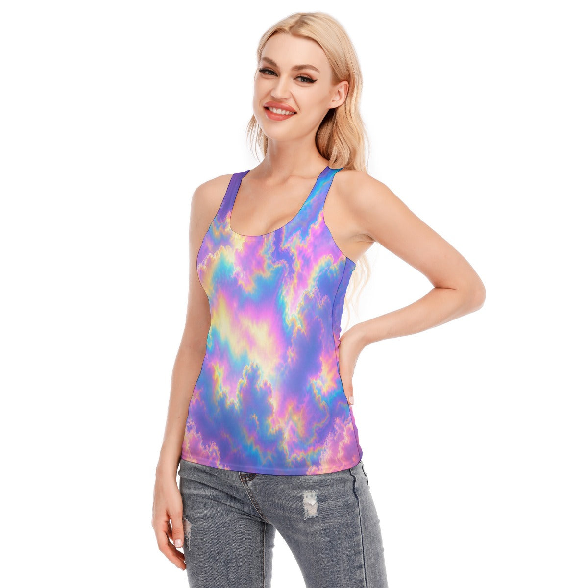 Women's Racer Vest | 190GSM Cotton