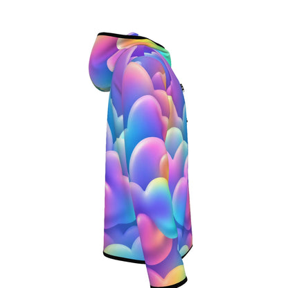 Men's Stylish Hoodie with Thumb Hole Design - view 3