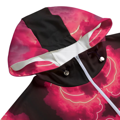 Unisex Pullover Jacket With Zipper Closure