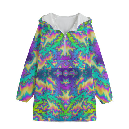 Unisex Windbreaker Long Jacket