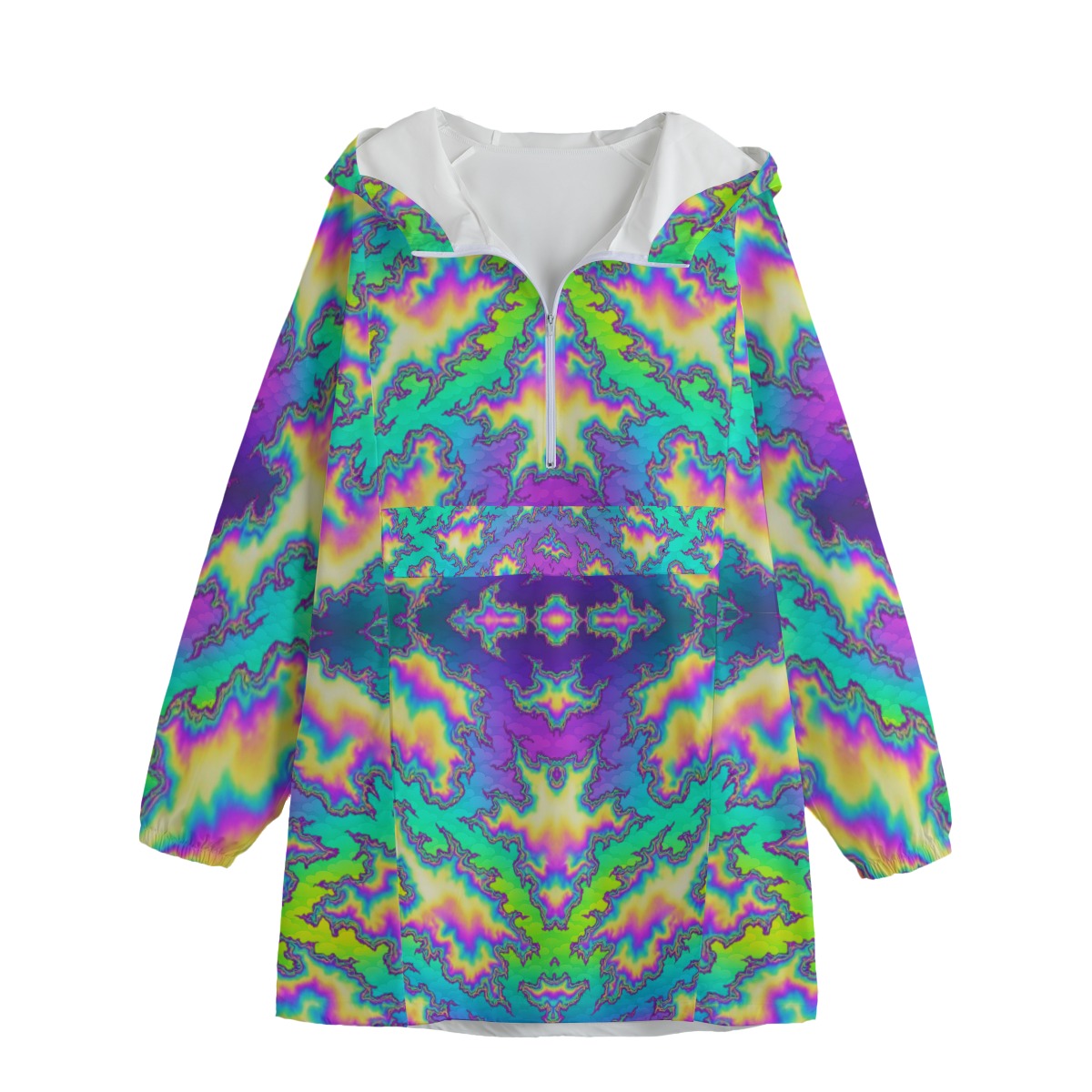 Unisex Windbreaker Long Jacket