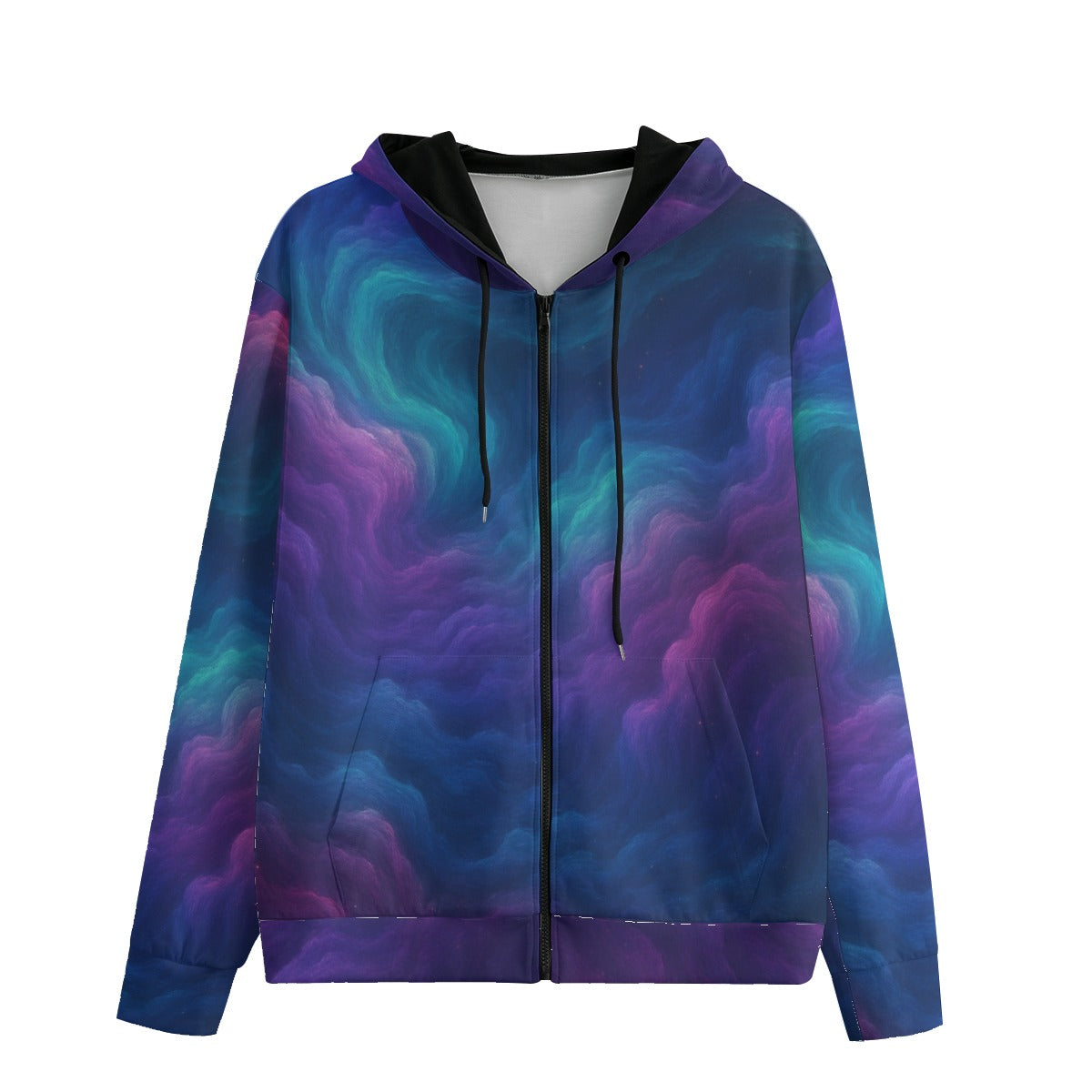 Unisex Zip Up Hoodie With Pocket | Interlock