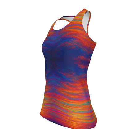 Women's Racer Vest | 190GSM Cotton