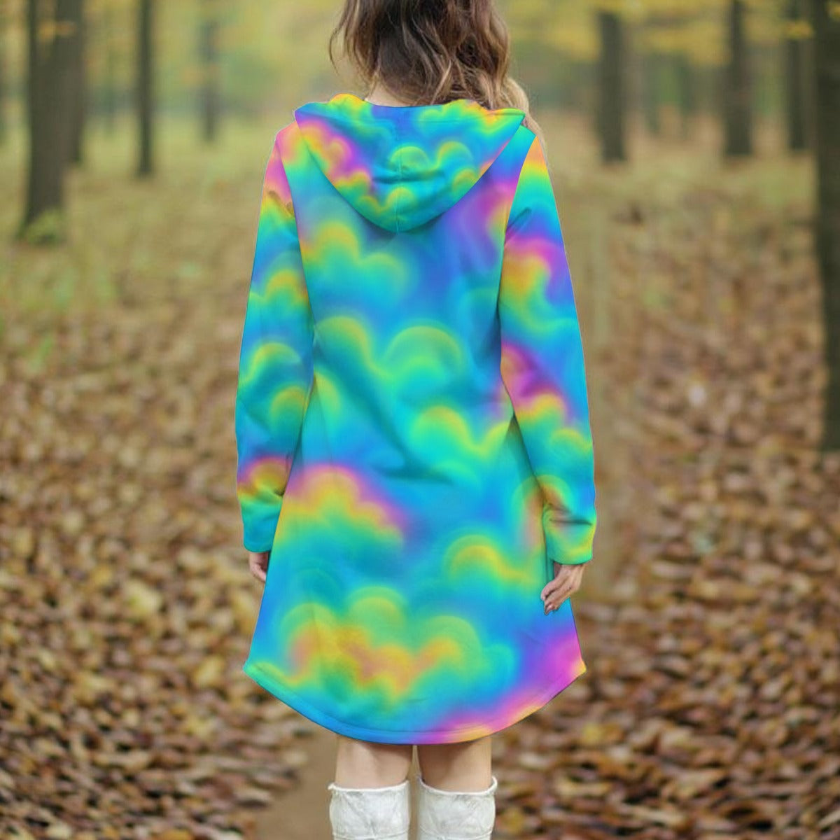 Women's Longline Hoodie Dress