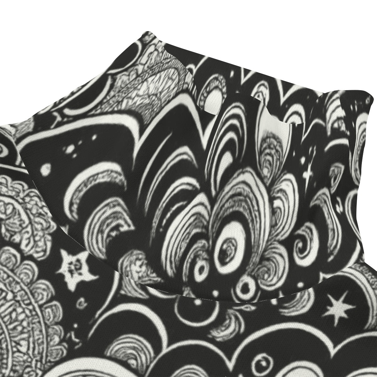 Unisex Turtleneck Knitted Fleece Sweater